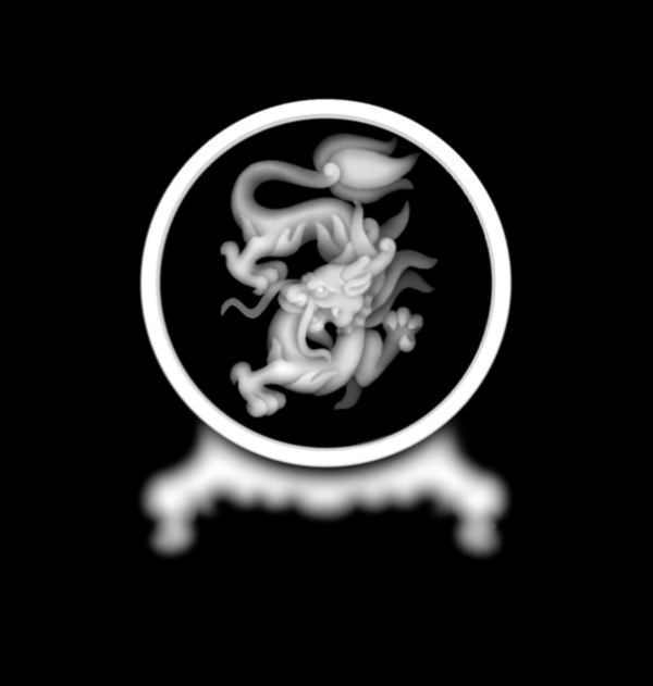 龍擺件圖片
