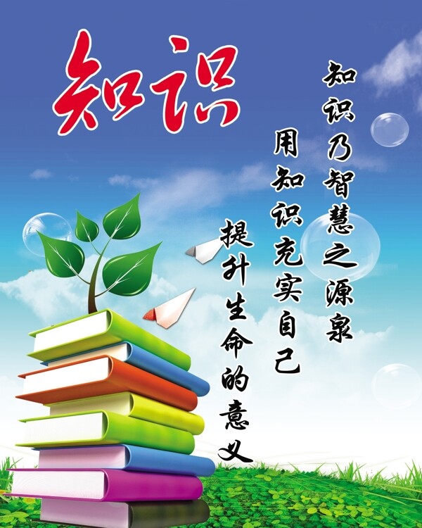知識文化展板