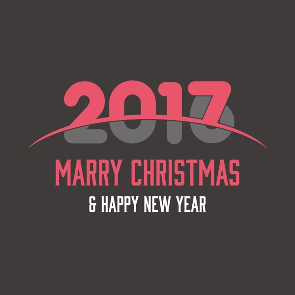 新年賀卡2017