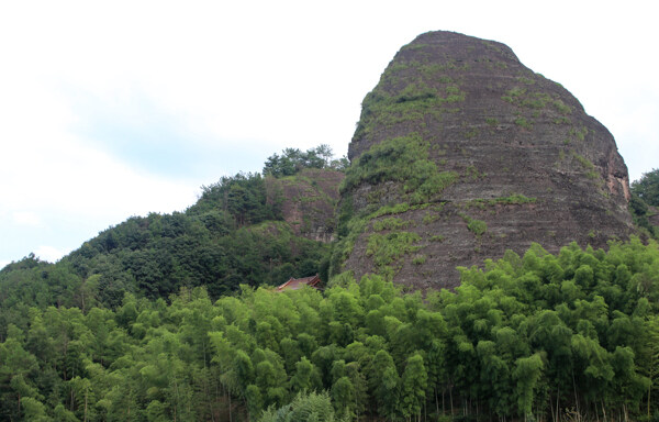 竹林山岩