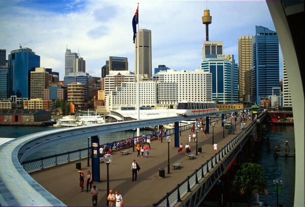 悉尼澳大利亚城市景观