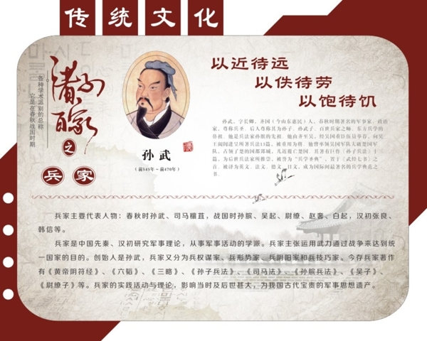 諸子百家兵家圖片