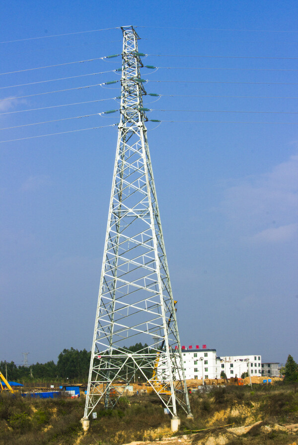 高压线塔架