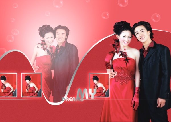 photoshop婚紗照photoshop婚紗模板