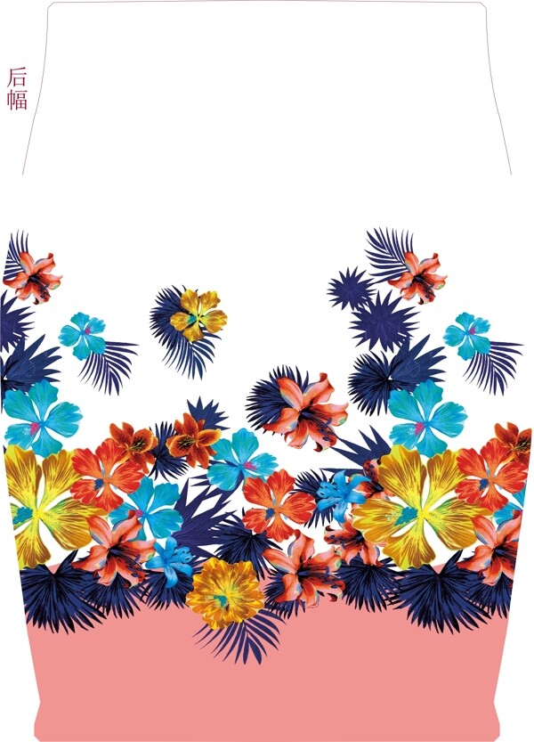 定位花數(shù)碼印花印花圖案