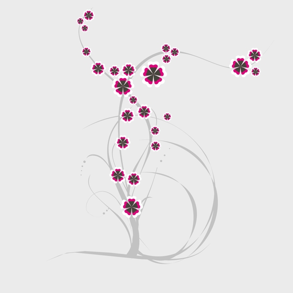 歐美花紋