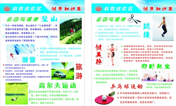 科教健康知識運動圖片