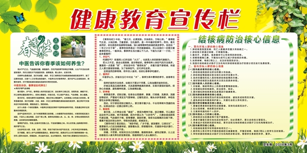 健康教育宣傳欄