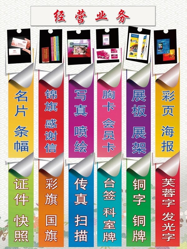 經(jīng)營(yíng)項(xiàng)目圖片