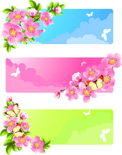 蝴蝶與桃花