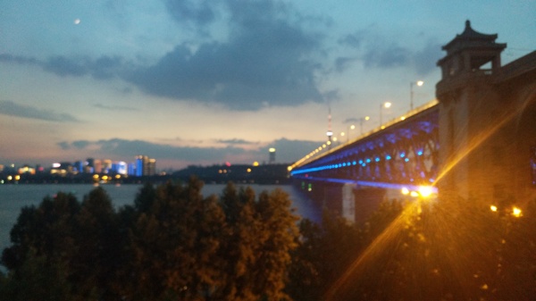 武汉长江大桥江景