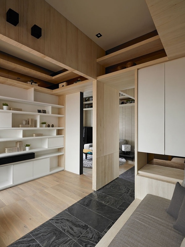 木制朴素现代室内装修效果图