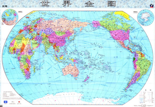 高清晰世界地图全国地图