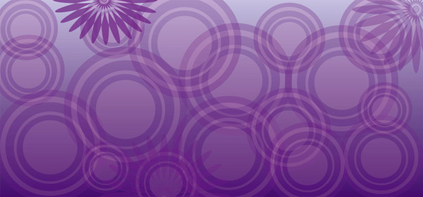 紫色花纹设计背景图