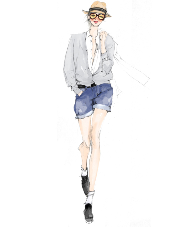 位圖插畫時尚插畫人物插畫插畫師免費素材