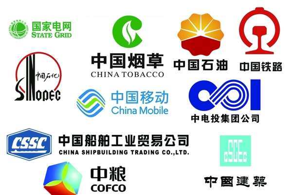 中国知名国企logo