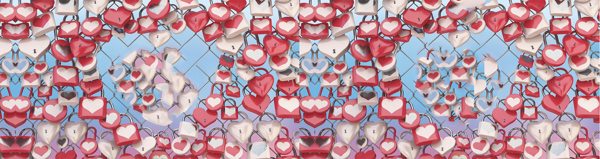 可愛手表飾品夢幻心背景banner
