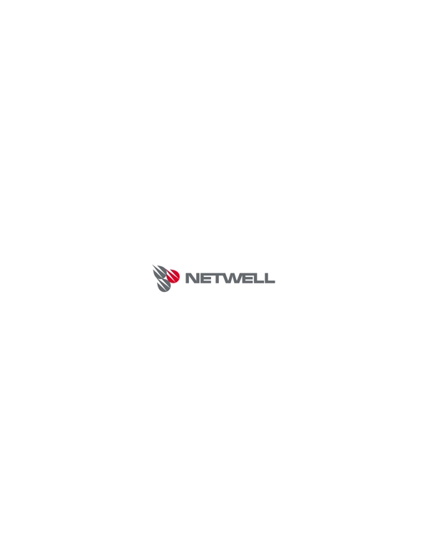 Netwelllogo設計欣賞Netwell軟件公司標志下載標志設計欣賞