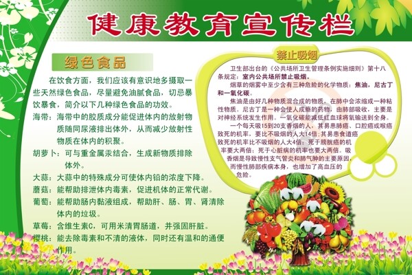 健康教育宣傳欄