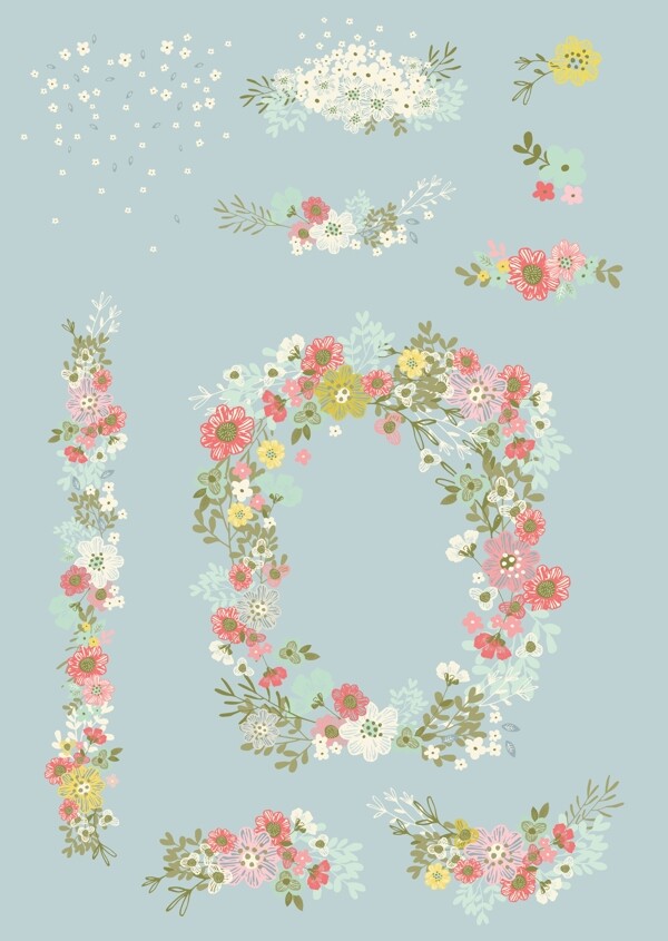 浪漫的花環(huán)