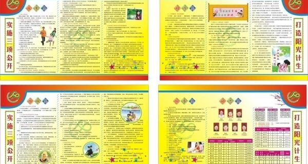 計劃生育展板圖片