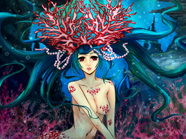 在海