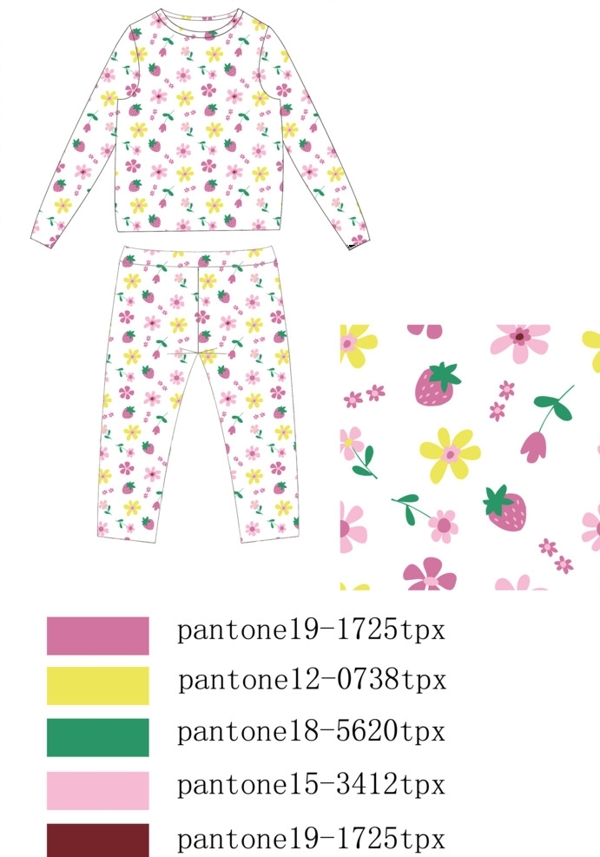 兒童服飾卡通印花內(nèi)衣源文件圖片