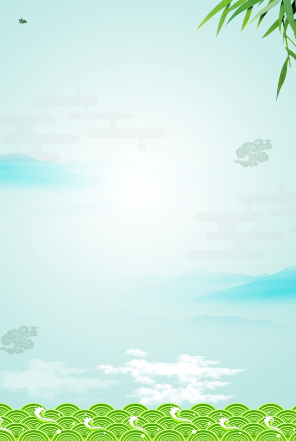简约清明节通用背景素材
