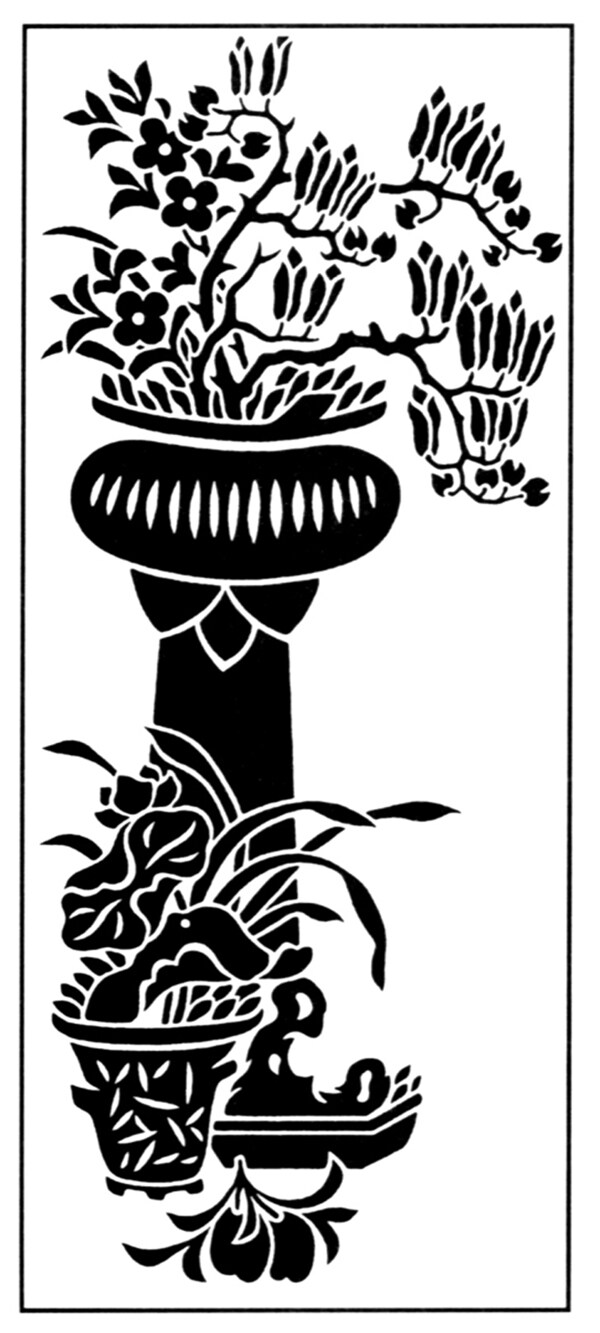 花鳥(niǎo)圖案?jìng)鹘y(tǒng)裝飾0202