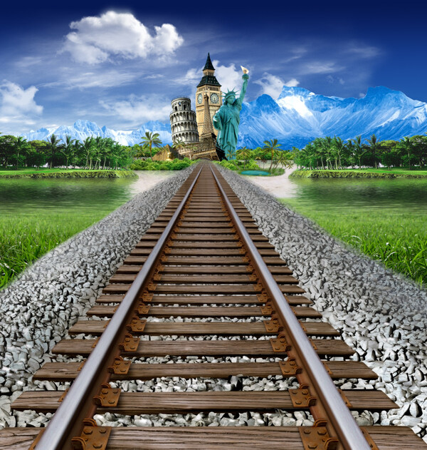 铁路风景摄影