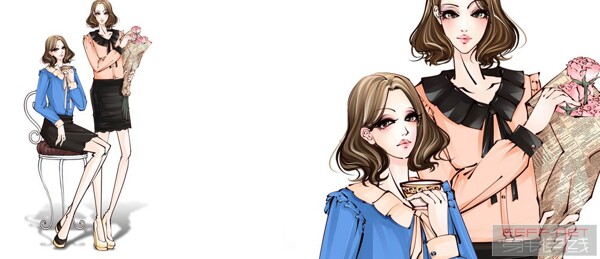 2款時尚女裝設(shè)計圖