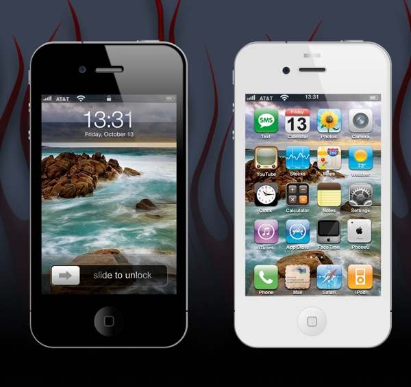 iphone4手機圖片