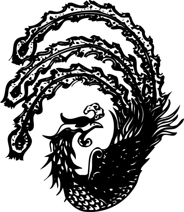 印花矢量圖動(dòng)物色彩花紋民族免費(fèi)素材