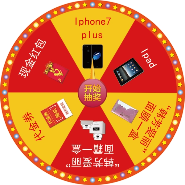 抽獎轉(zhuǎn)盤