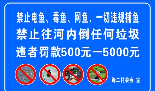 禁止警示牌