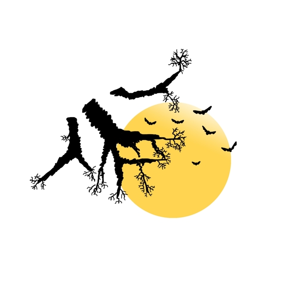 萬圣節(jié)元素商用素材