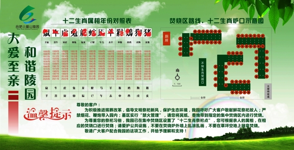 十二生肖指示牌圖片