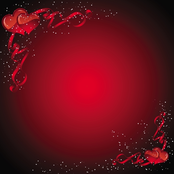紅心上紅絲帶