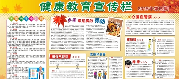 健康教育宣傳欄