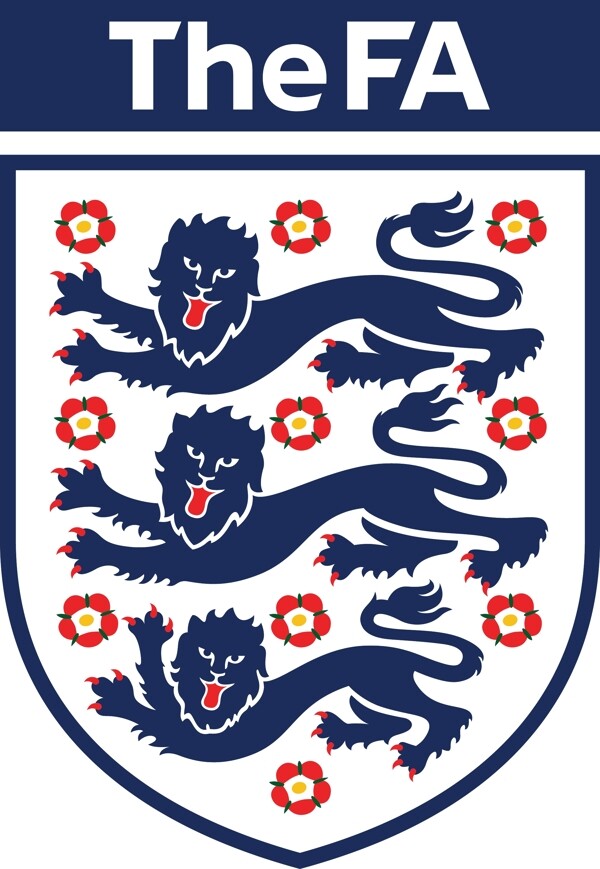 英格兰国家足球队队徽logo