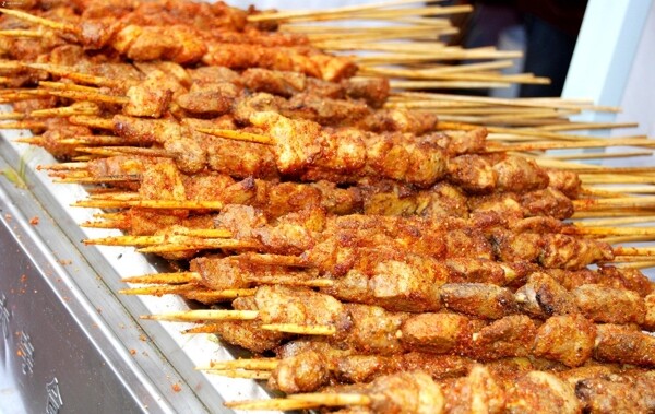 羊肉串圖片
