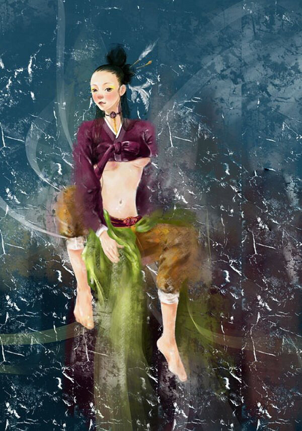 位圖插畫時尚插畫人物插畫插畫師免費素材