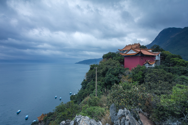 云南撫仙湖風(fēng)景