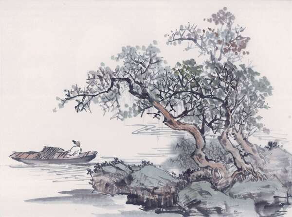水墨山水畫(huà)圖片