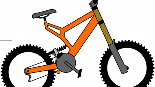 BMX自行车向量