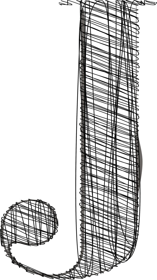 手繪字體矢量插畫(huà)