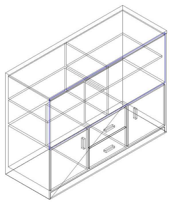 四斗抽屜柜