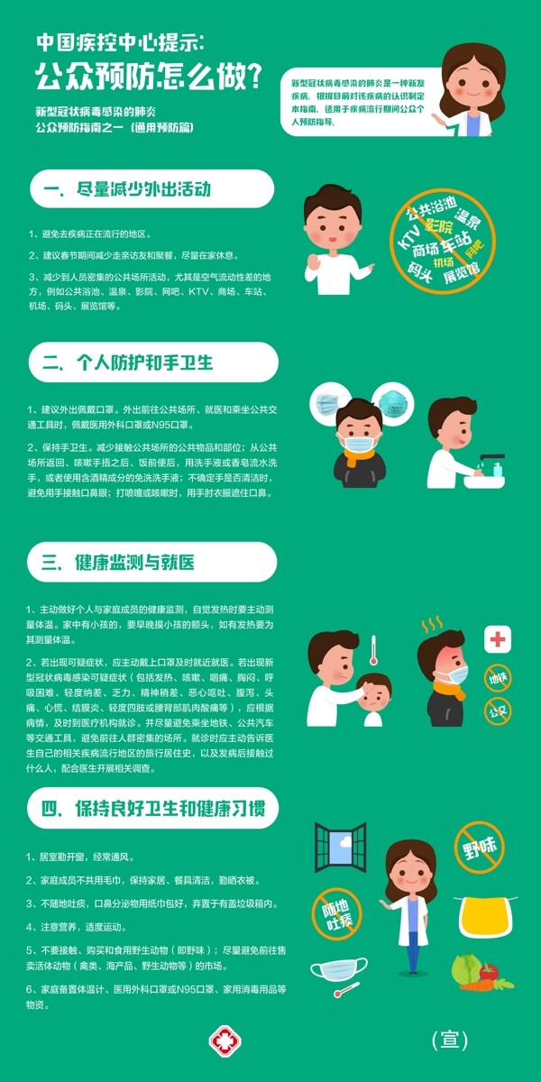新型冠狀病毒預(yù)防指南