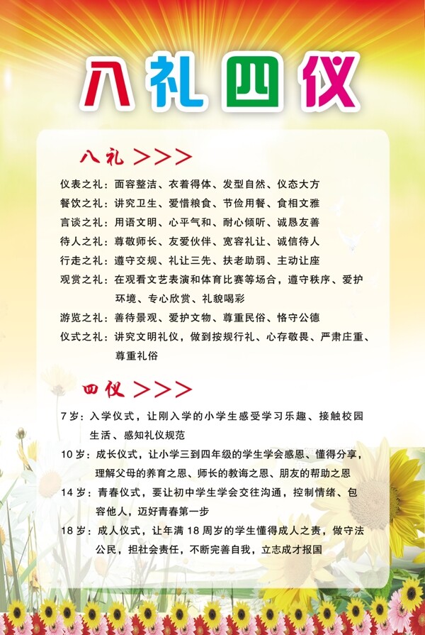 八禮四儀