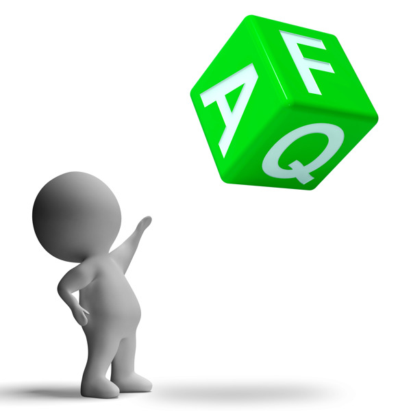 FAQ顯示信息和答案